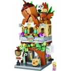 Lego children's toys assembled Orangements Shop Loz 1641