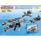 Lego children's toys assemble Lele Brother Aircraft Carrier 8523