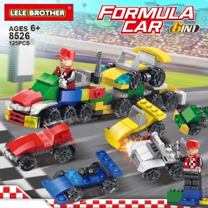 Formula 1 Formula Car 6in1 Lele Brother 8526