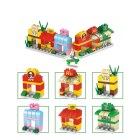 Children's toys assemble small street Mini Street 6in1 Lele Brother 8596