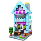 Children's toys assemble lego puzzles Sweet shop Mini street Loz 1606