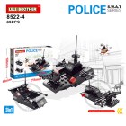 Children's toys lego assembled S.W.A.T Lele Brother Police Squad 8522