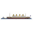 Lego children's toys assembled Titanic Loz 9389