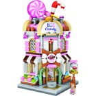 Lego children's toys assembled sweet candy store Loz 1644