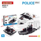 Children's toys lego assembled S.W.A.T Lele Brother Police Squad 8522