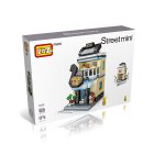 Children's toys assemble lego puzzles Mini street musical instrument store Loz 1623