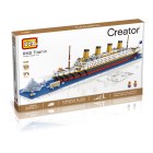 Lego children's toys assembled Titanic Loz 9389