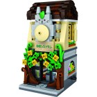 Lego children's toys assembled Japanese restaurant Loz 1631