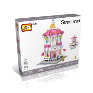 Lego children's toys assembled Wedding Dress Shop Loz 1636