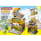 Children's toys assembled lego city mini shop Lele Brother 8537