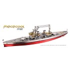 Metal model assembled battleship HMS PRINCE OF WALES Piececool P112-RSG