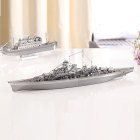 Metal Assembled Model German Battleship BISMARCK Piececool P084-S