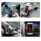 Flexible Universal car long arm gooseneck windshield suction cup mount clip mobile lazy neck phone stand holder clips for iphone