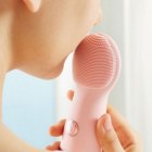 Deerma cleanser vibrating silicone wireless facial cleanser / massage / Beauty three in one