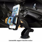 Flexible Universal car long arm gooseneck windshield suction cup mount clip mobile lazy neck phone stand holder clips for iphone