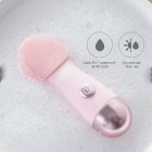 Deerma cleanser vibrating silicone wireless facial cleanser / massage / Beauty three in one