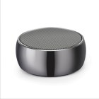 Hot selling super bass music mini portable stainless steel metal round subwoofer wireless X3 bluetooth speaker