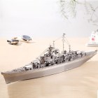 Metal Assembled Model German Battleship BISMARCK Piececool P084-S