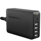 USB QUICK CHARGER RAVPOWER 60W 5-PORT QC 3.0 FAST CHARGER DESKTOP CHARGING STATION